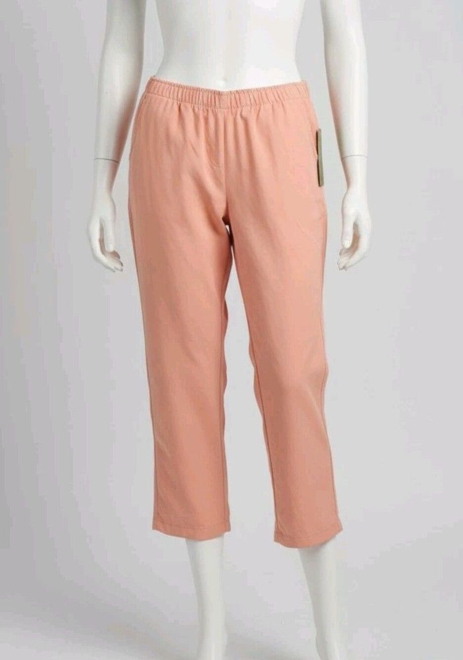 NWT Rebecca Malone Capri Pants M Medium Desert Flower Cropped Pull-On Elastic